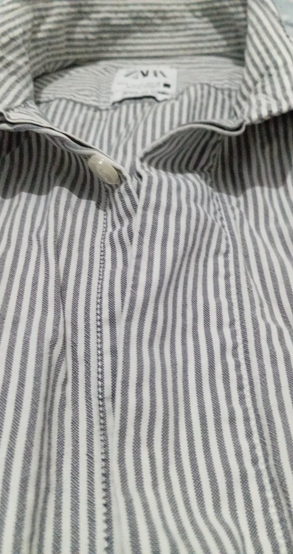 kadın Keten Uzun Kollu Gömlek - Görsel 4