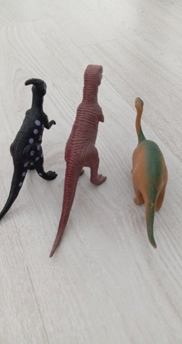 Koyu Renkli Dinozor Aksiyon Figürleri Seti - Görsel 3