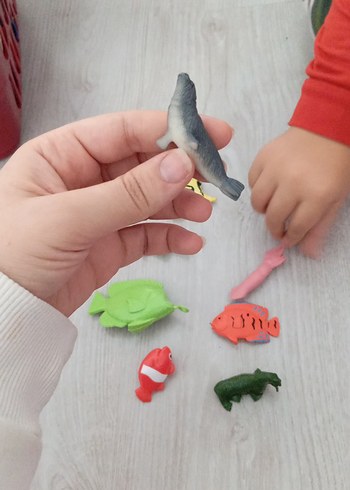 Renkli Deniz Canlıları Aksiyon Figür Seti - Görsel 3