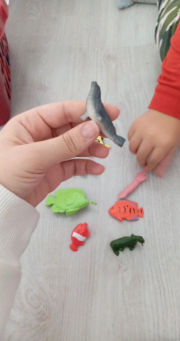 Renkli Deniz Canlıları Aksiyon Figür Seti - Görsel 3