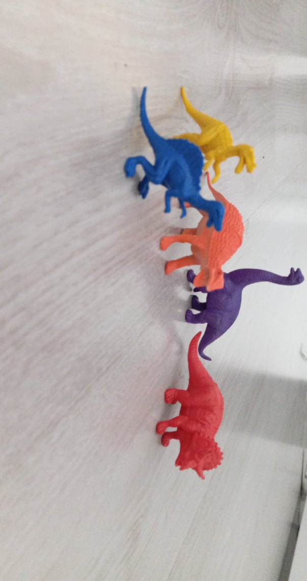 Renkli Dinozor Aksiyon Figürleri Seti - Görsel 2