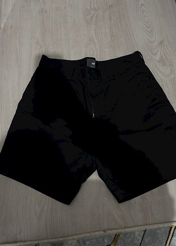 H&M Sik Siyah Yuksek Bel Sort
