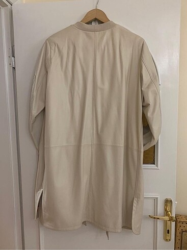 xl Beden Hakiki deri bayan ceket(trençkot)