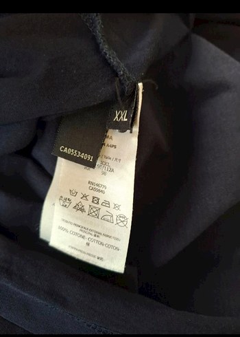 Fendi Erkek Mavi Baskılı Tişört - Görsel 3