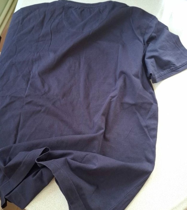 Fendi Erkek Mavi Baskılı Tişört - Görsel 4