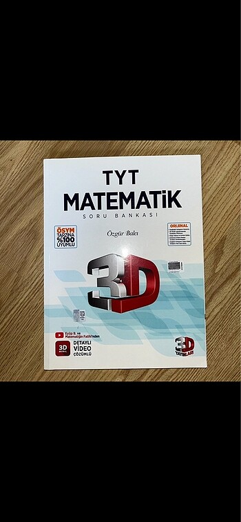 3D TYT Matematik Test Kitabı