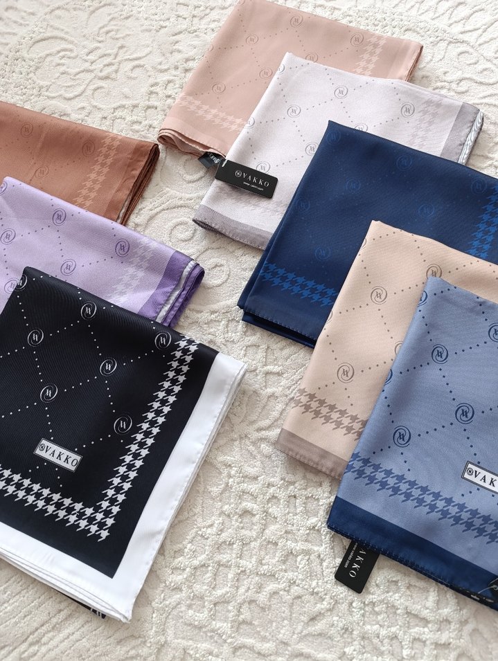 Vakko twill eşarp 200 tl - Görsel 2