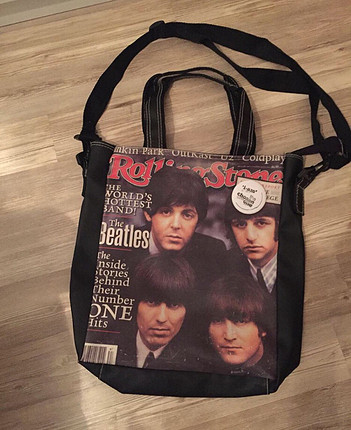 Vintage Love Beatles vintage çanta