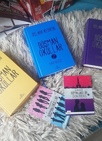  Beden Renk Düşman Okullar Ciltli Kutulu set 