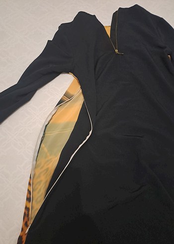 Uzun Kollu Baskılı Tunik - Görsel 3