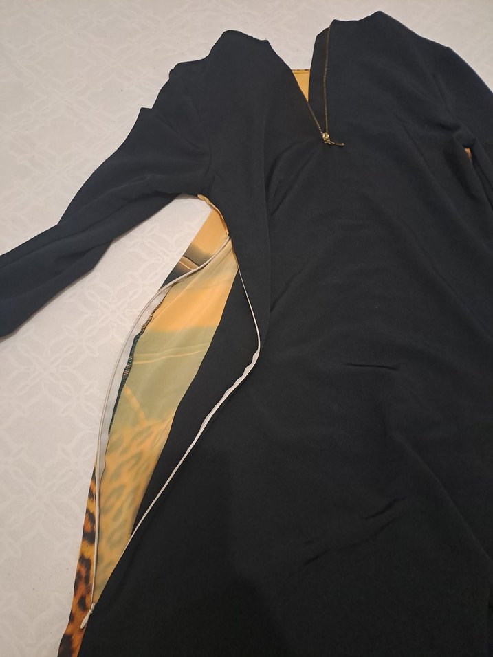 Uzun Kollu Baskılı Tunik - Görsel 3