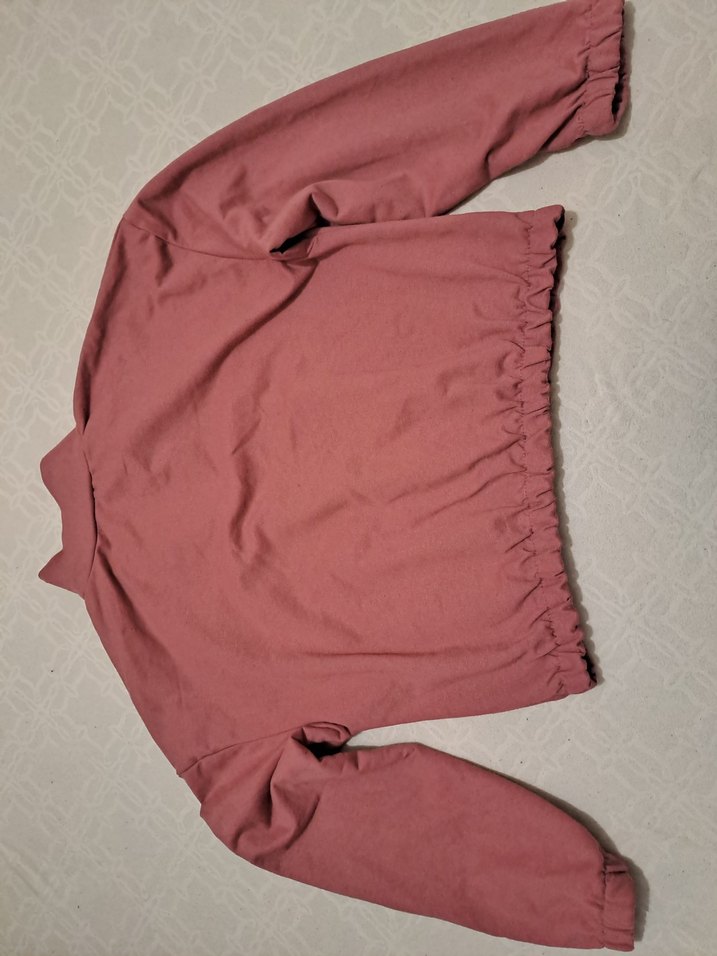 Bej Kadın Yarım Balıkçı Sweatshirt - Görsel 2