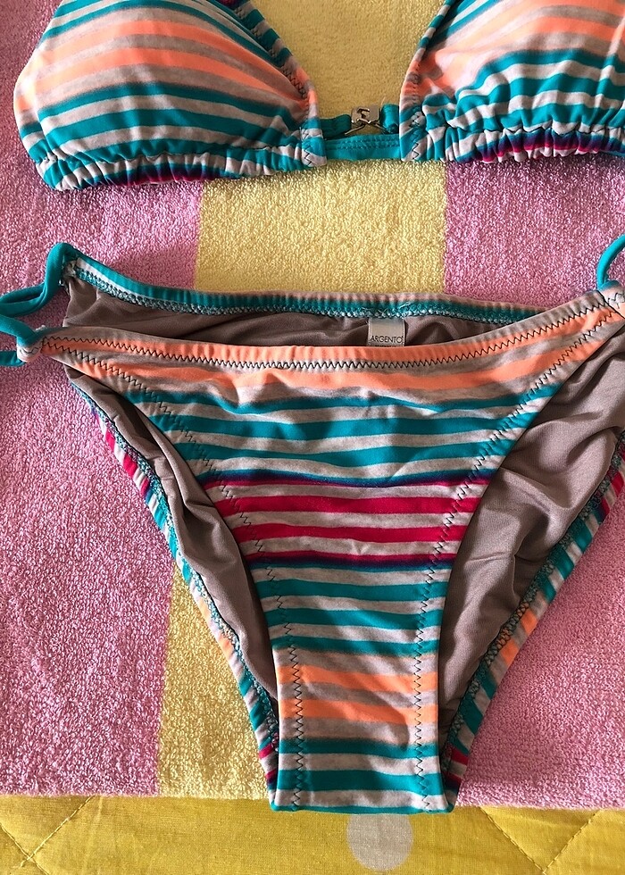 Renkli bikini takımı - Görsel 3