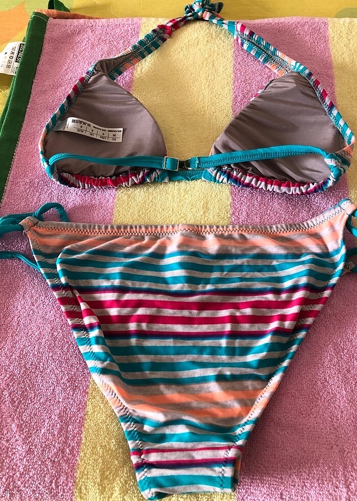 Renkli bikini takımı - Görsel 5