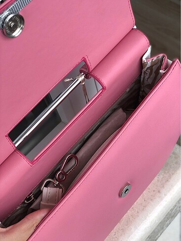 Matmazel pembe çanta - Görsel 8
