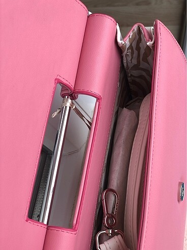 Matmazel pembe çanta - Görsel 9