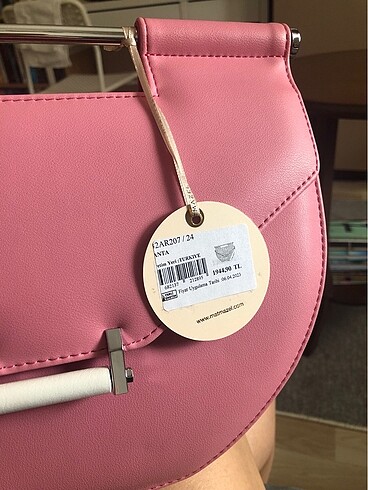 Matmazel pembe çanta - Görsel 12
