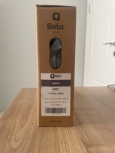 Gri filament abs 800g