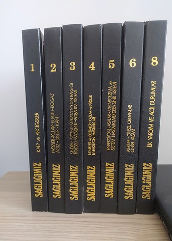 sağlığımız kitap ansiklopedisi sadece 7.cilt eksik
