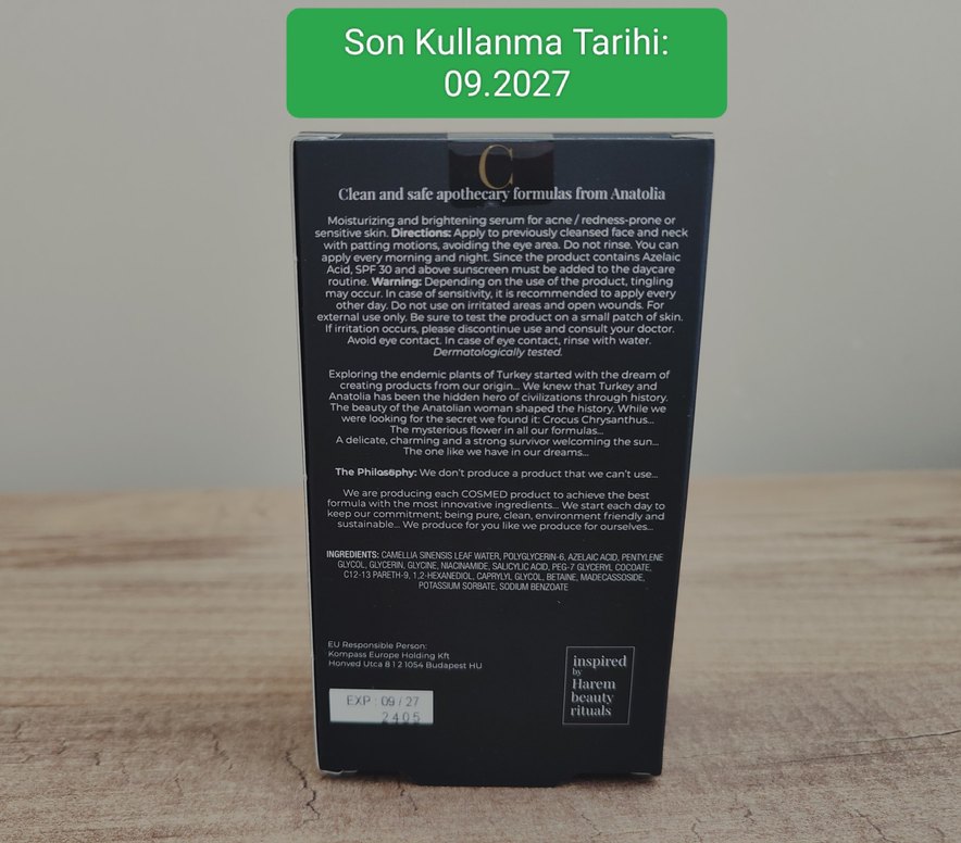 COSMED Skincare %10 Azelaik Asit Solüsyonu 30 ml - Görsel 2