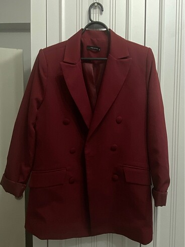 38 Beden bordo Renk BORDO CEKET
