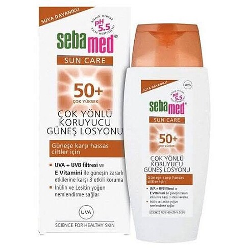 Sebamed güneş koruyucu losyon