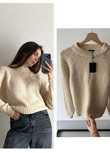 Massimo Dutti Markalı Kadın Kazak Bedenleri mevcut Renkleri me