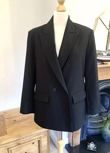 Zara Zara Kadın Oversize Blazer Ceket Oversize kesim