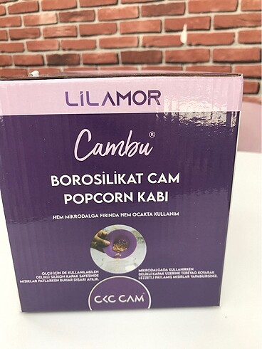  Beden Termosilikat ısıya dayanıklı cam mısır patlatma tenceresi