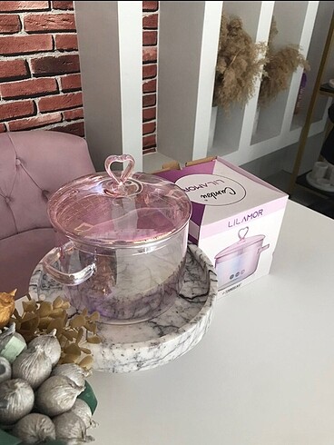 Tupperware Lila cam tencere 2lt