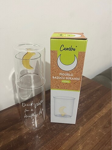 Madame Coco Ay figürlü başucu sürahisi 620ml