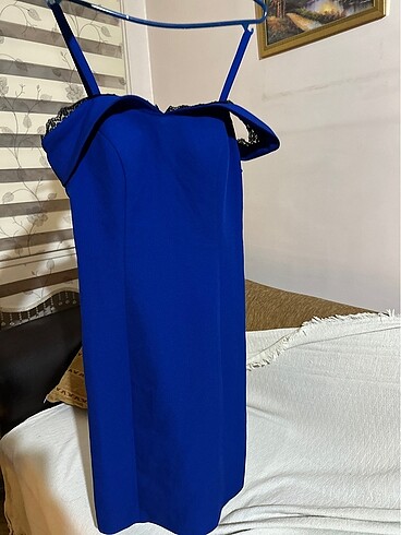 Mavi elbise - Görsel 6
