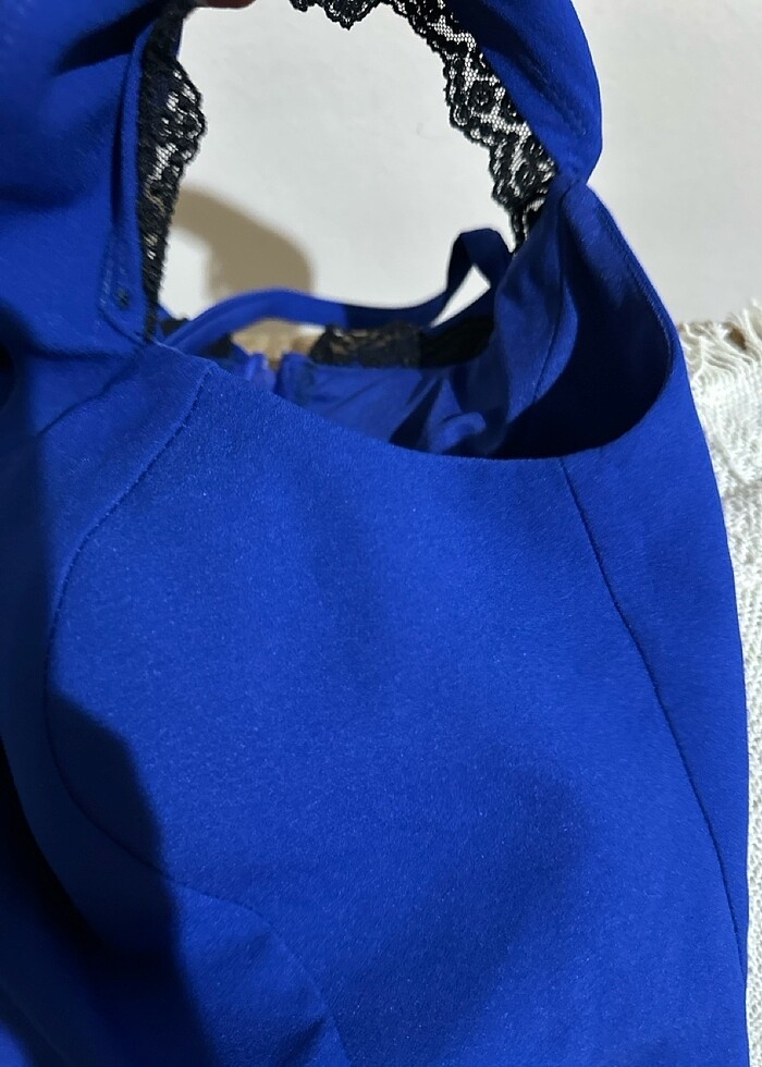 Mavi elbise - Görsel 3