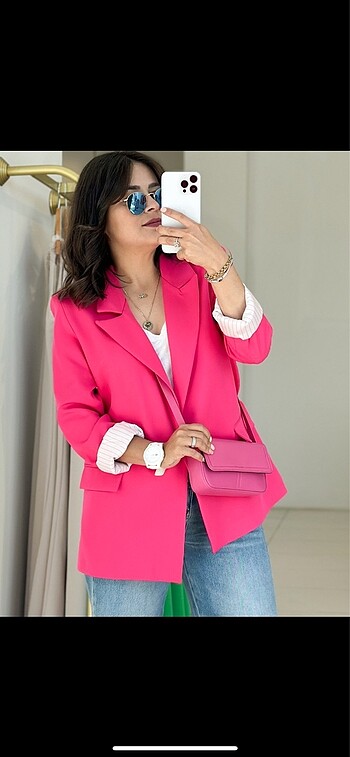 Diğer Pembe blazer ceket