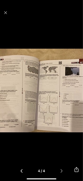  Beden Renk 3d cografya test kitabı