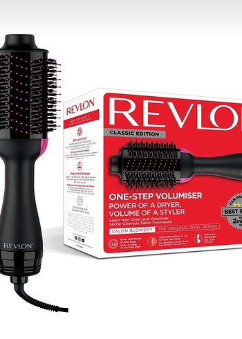 Revlon Siyah-Pembe Saç Şekillendirici Fırça - Görsel 3