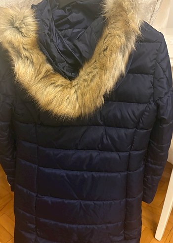 Lacivert polo uzun mont hiç giyilmedi - Görsel 2