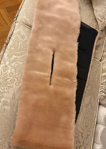 Kürk atkı şal zara - Görsel 4