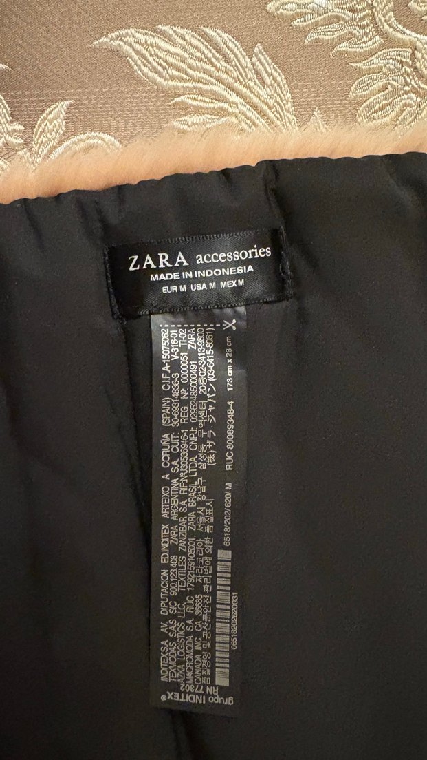 Kürk atkı şal zara - Görsel 2