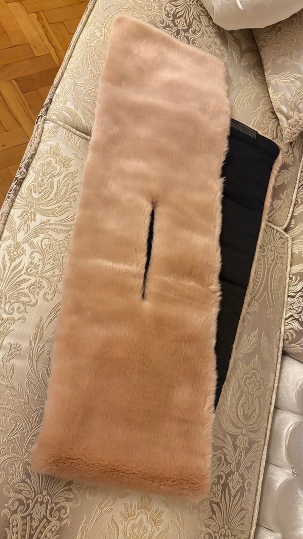 Kürk atkı şal zara - Görsel 4