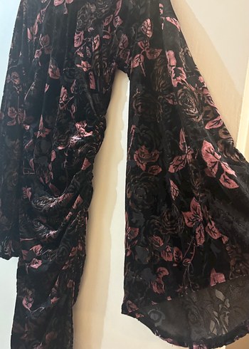 Zara kadife elbise - Görsel 2