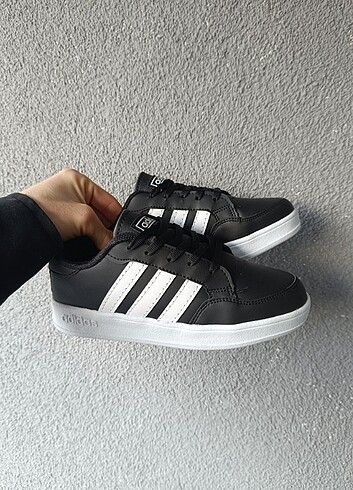 2 Çift Adidas Neo Sneaker Siyah Spor Ayakkabı