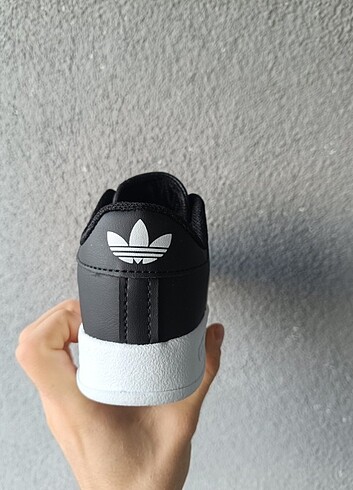 36 Beden siyah Renk 2 Çift Adidas Neo Sneaker Siyah Spor Ayakkabı