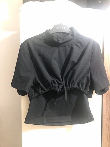 m Beden KADIN CROP TŞÖRT