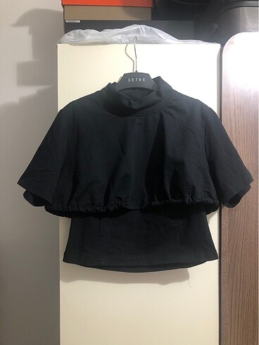 KADIN CROP TŞÖRT
