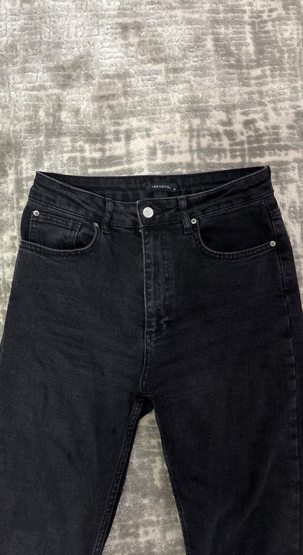 Siyah Kadın Jean Pantolon - Görsel 3