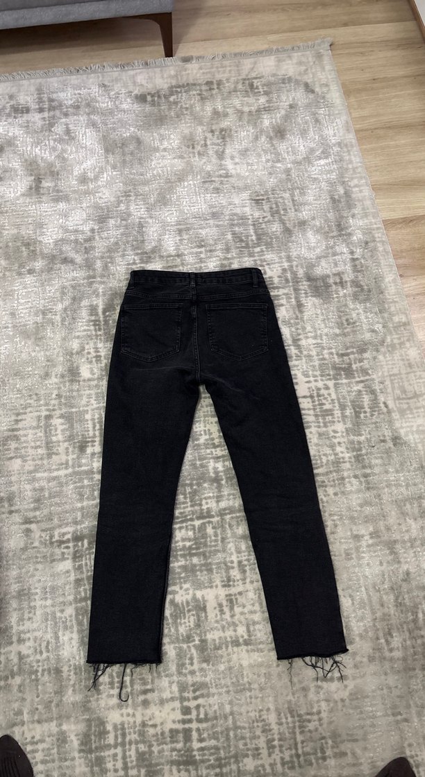 Siyah Kadın Jean Pantolon - Görsel 5