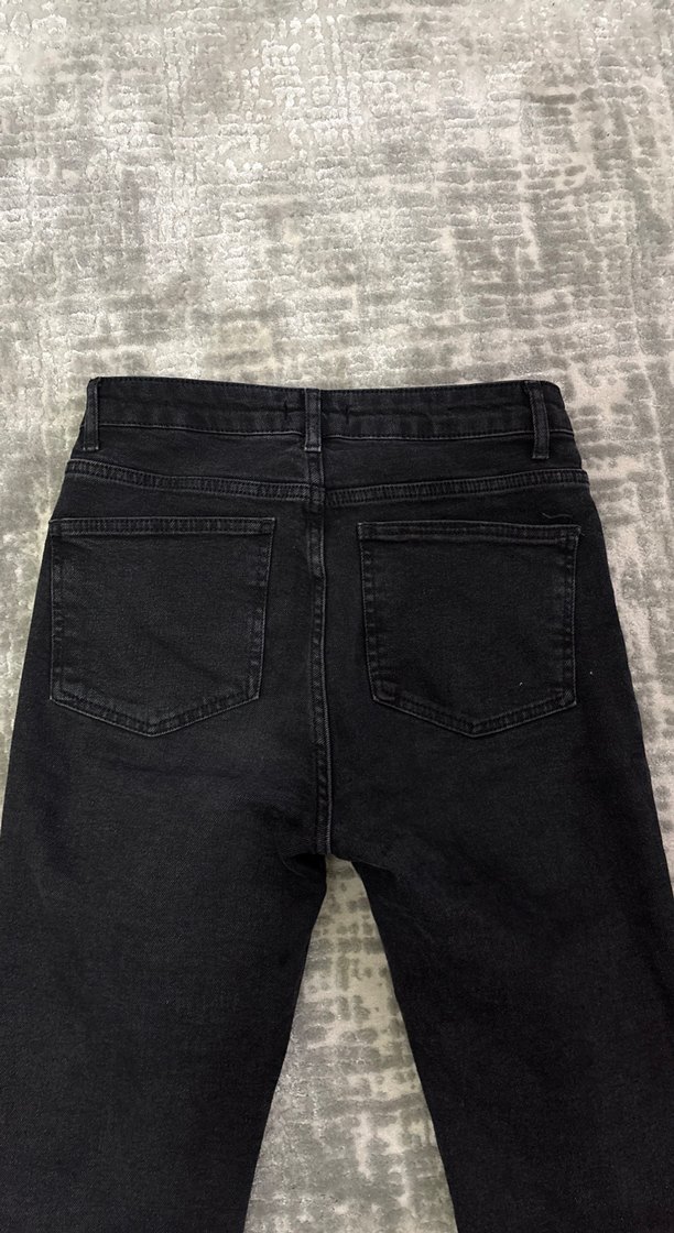 Siyah Kadın Jean Pantolon - Görsel 4