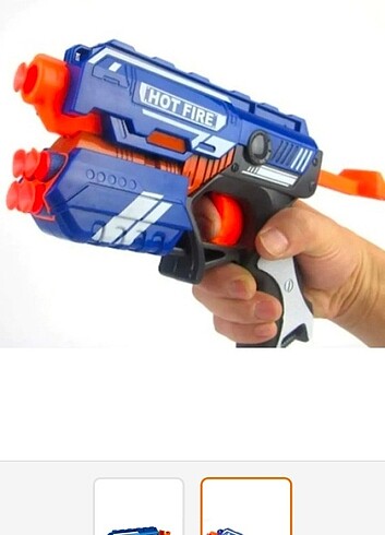  Nerf sünger mermi atan nişancı tabanca.