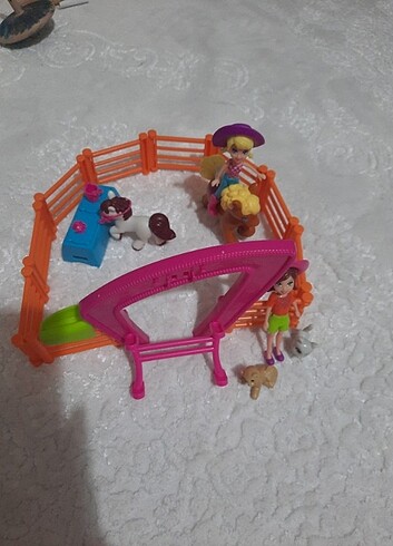 Kız çocuk oyuncak polly pocet çiftlik